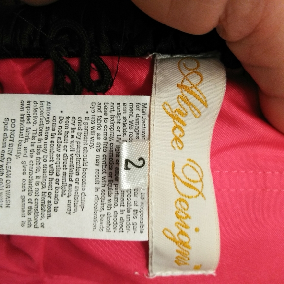 Alyce Designs, Vintage Pageant Dress. Sz 2 - Picture 7 of 9